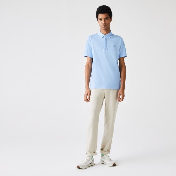 Lacoste Regular Fit Paris Polo - Polo Pánské Blankyt | CZ-Ex7RhQ